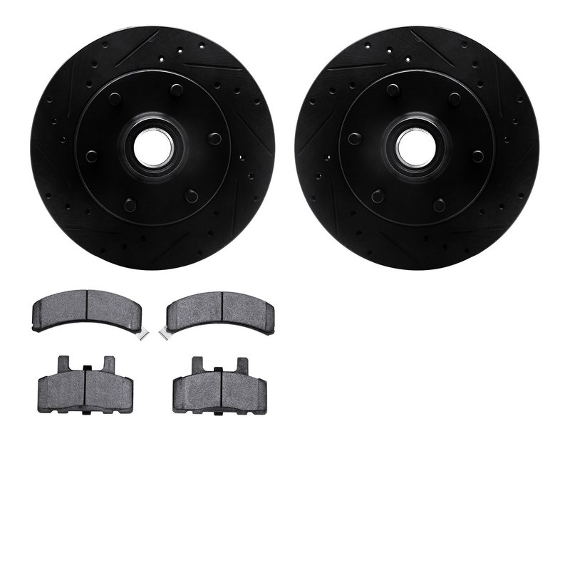Dynamite Friction 8202-48021 Disc Brake Kit - Front
