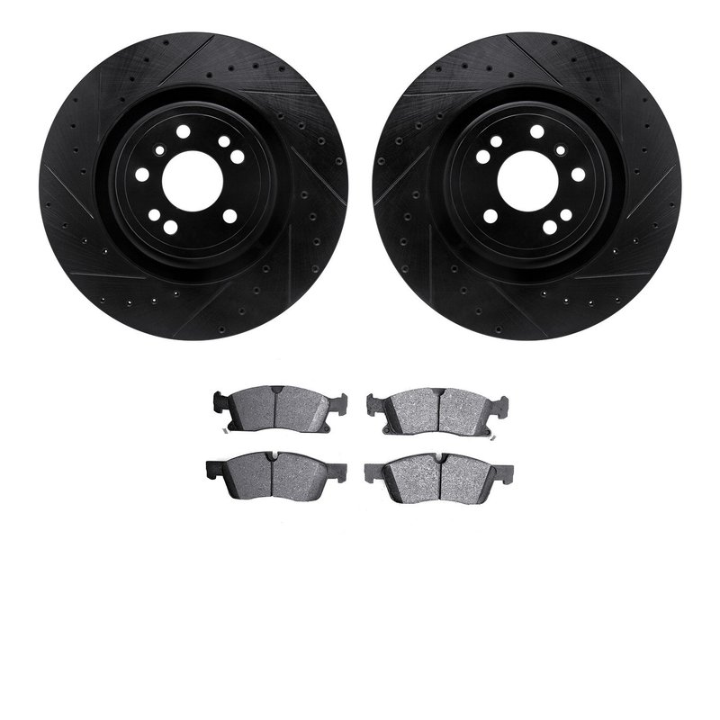 Dynamite Friction 8202-63003 Disc Brake Kit - Front
