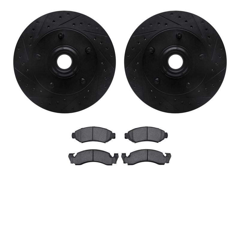 Dynamite Friction 8202-99079 Disc Brake Kit - Front