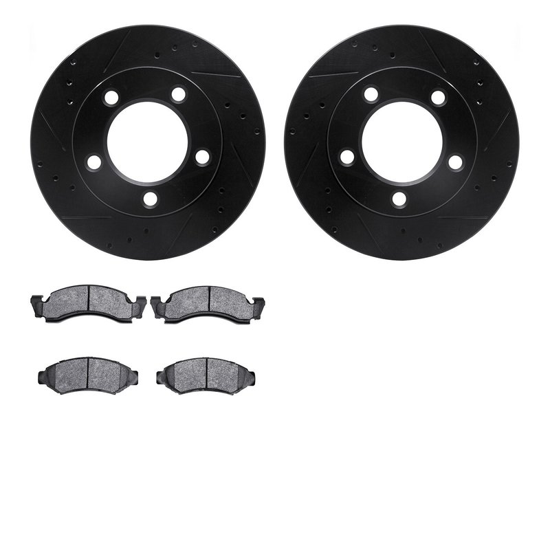 Dynamite Friction 8202-99091 Disc Brake Kit - Front