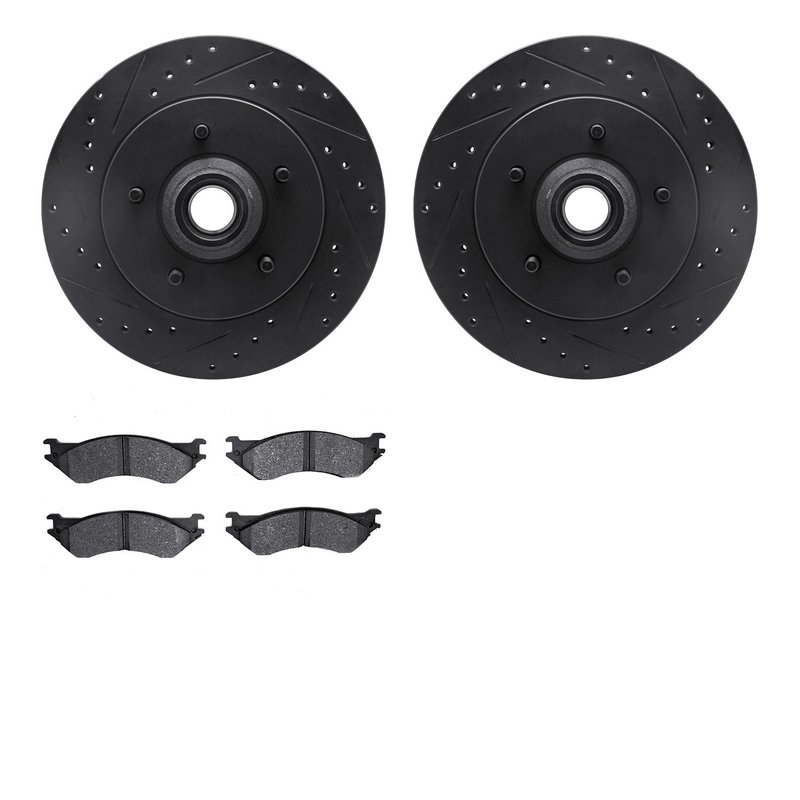 Dynamic Friction 8202-99136 Disc Brake Kit - Front