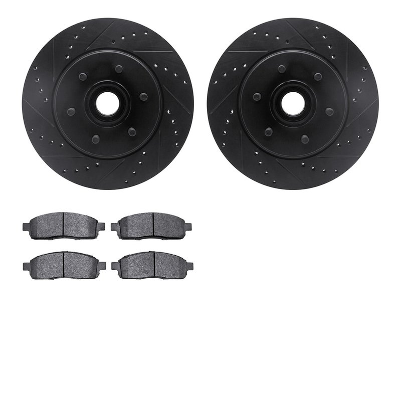 Dynamite Friction 8202-99177 Disc Brake Kit - Front