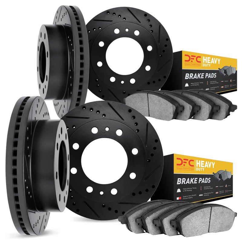 Dynamite Friction 8204-48148 Disc Brake Kit - Front and Rear