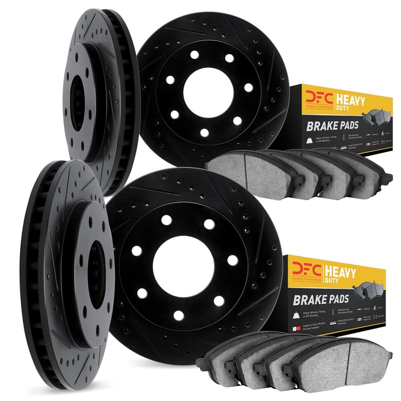Dynamite Friction 8204-99084 Disc Brake Kit - Front and Rear