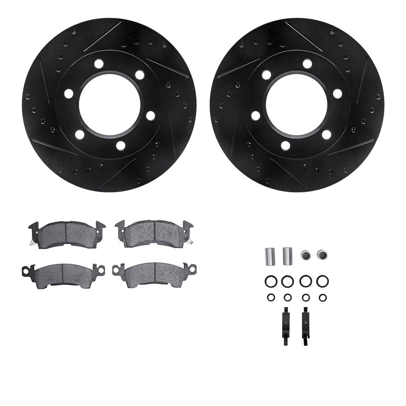 Dynamite Friction 8212-42105 Disc Brake Kit - Front