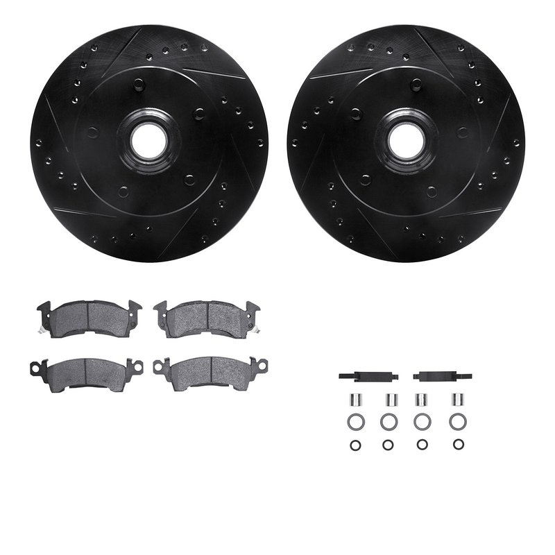 Dynamite Friction 8212-47011 Disc Brake Kit - Front
