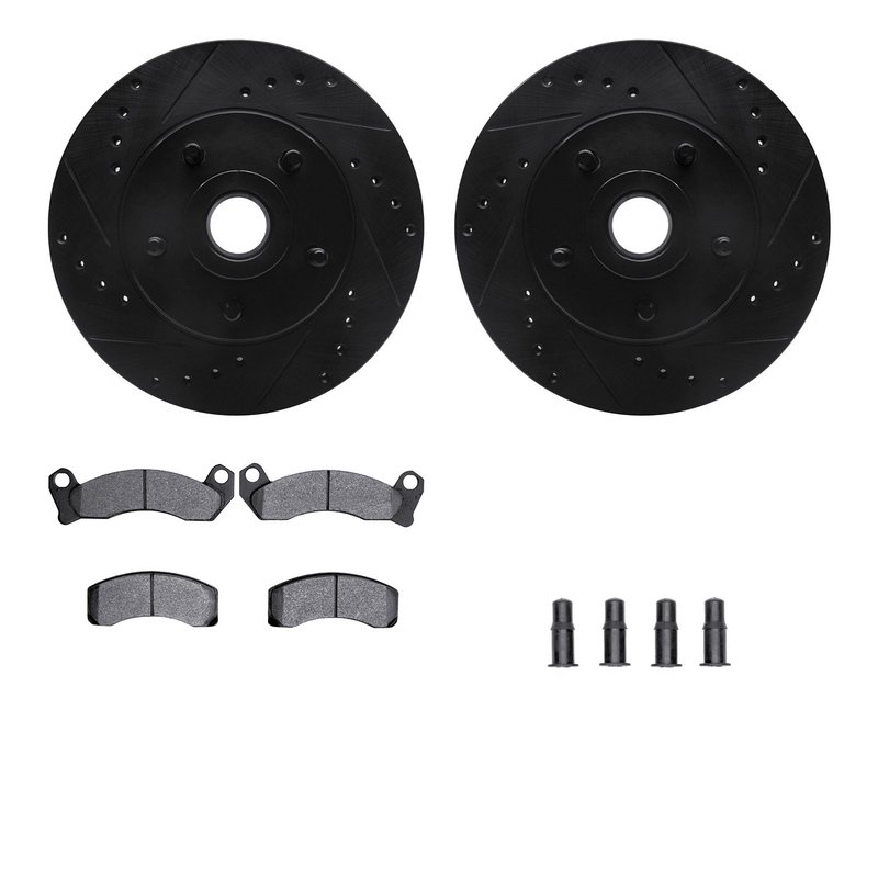 Dynamite Friction 8212-56012 Disc Brake Kit - Front