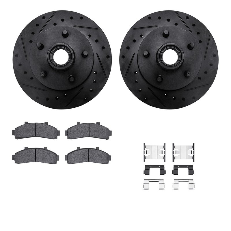 Dynamite Friction 8212-99121 Disc Brake Kit - Front