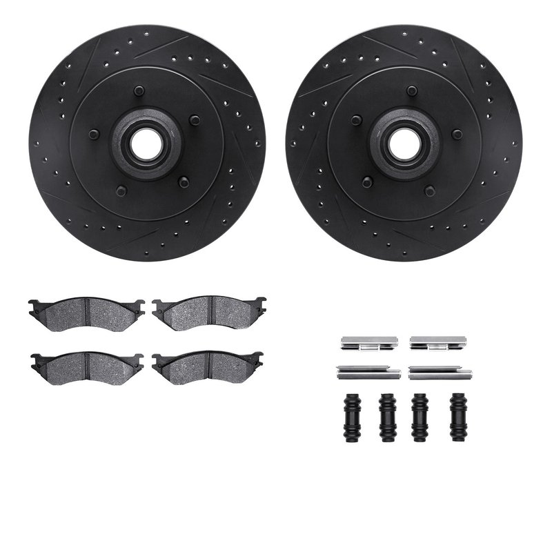 Dynamic Friction 8212-99139 Disc Brake Kit - Front