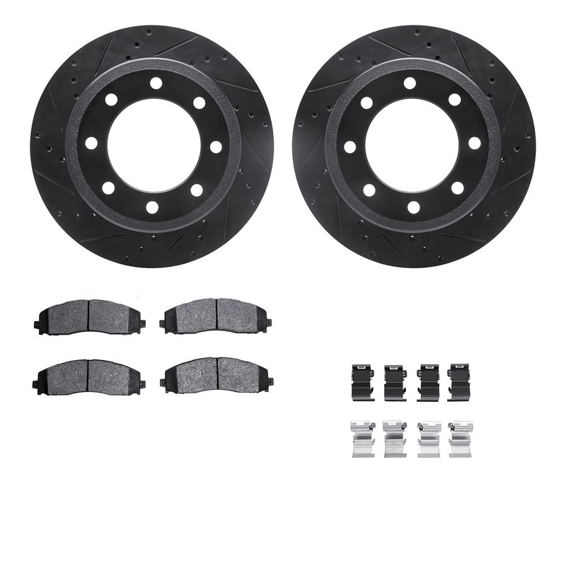 Dynamic Friction 8212-99239 Disc Brake Kit - Rear