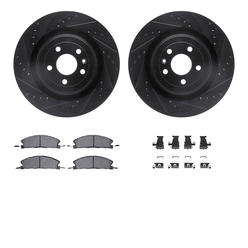 Dynamite Friction 8212-99268 Disc Brake Kit - Front