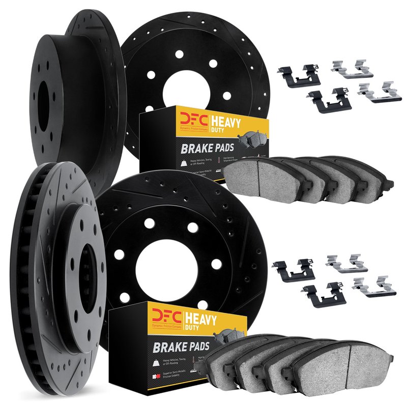Dynamite Friction 8214-54033 Disc Brake Kit - Front and Rear
