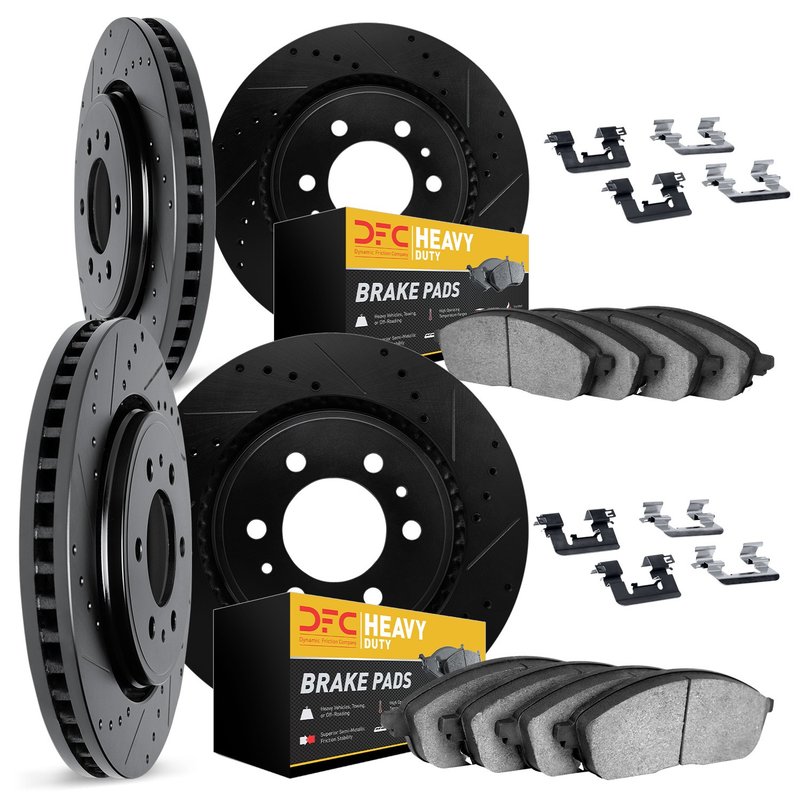 Dynamite Friction 8214-99069 Disc Brake Kit - Front and Rear