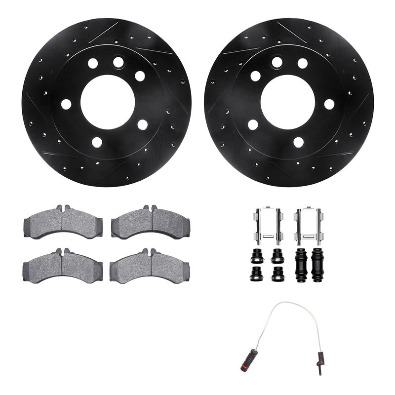 Dynamite Friction 8222-40008 Disc Brake Kit - Front