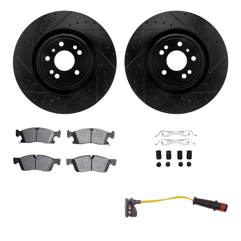 Dynamite Friction 8222-63003 Disc Brake Kit - Front