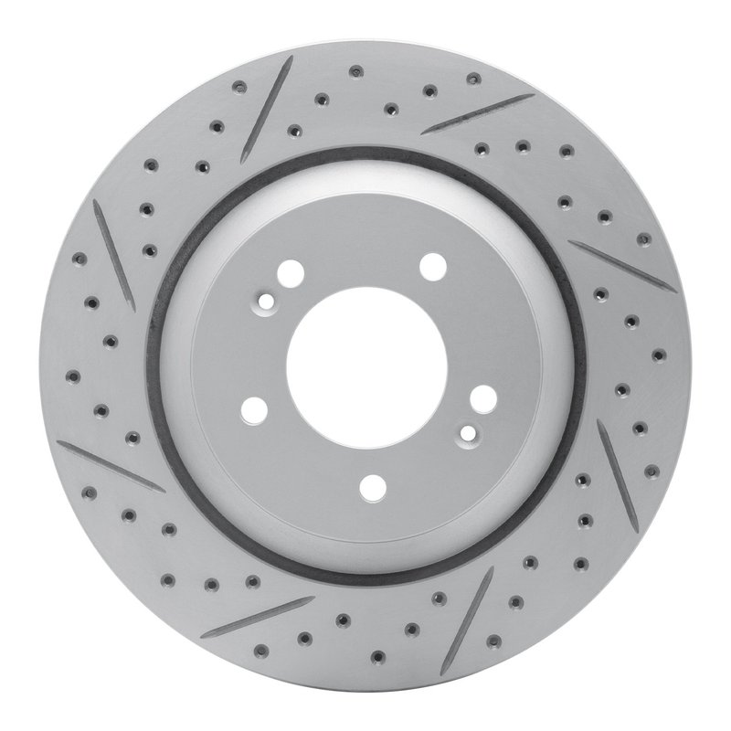 Dynamite Friction 830-03062L Disc Brake Rotor - Rear Left