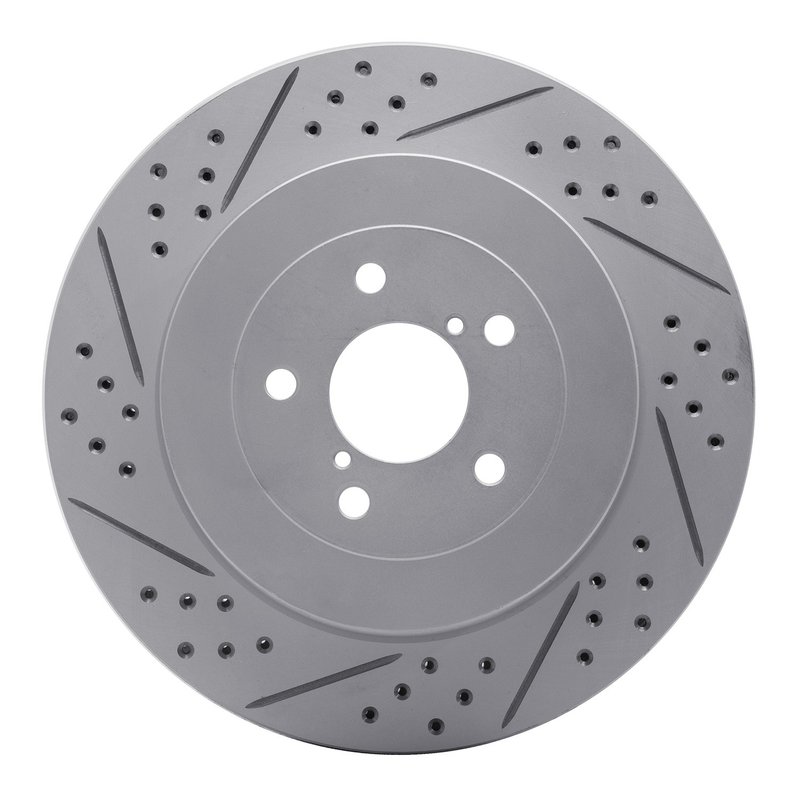 Dynamite Friction 830-13015L Disc Brake Rotor - Rear Left