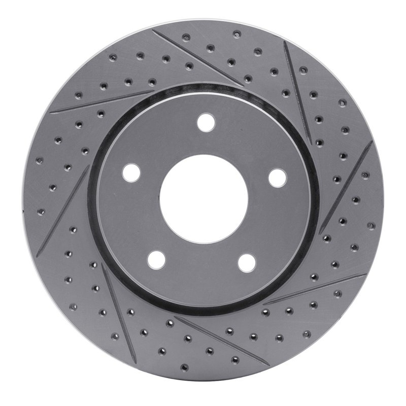 Dynamic Friction 830-40107R Disc Brake Rotor - Front Right