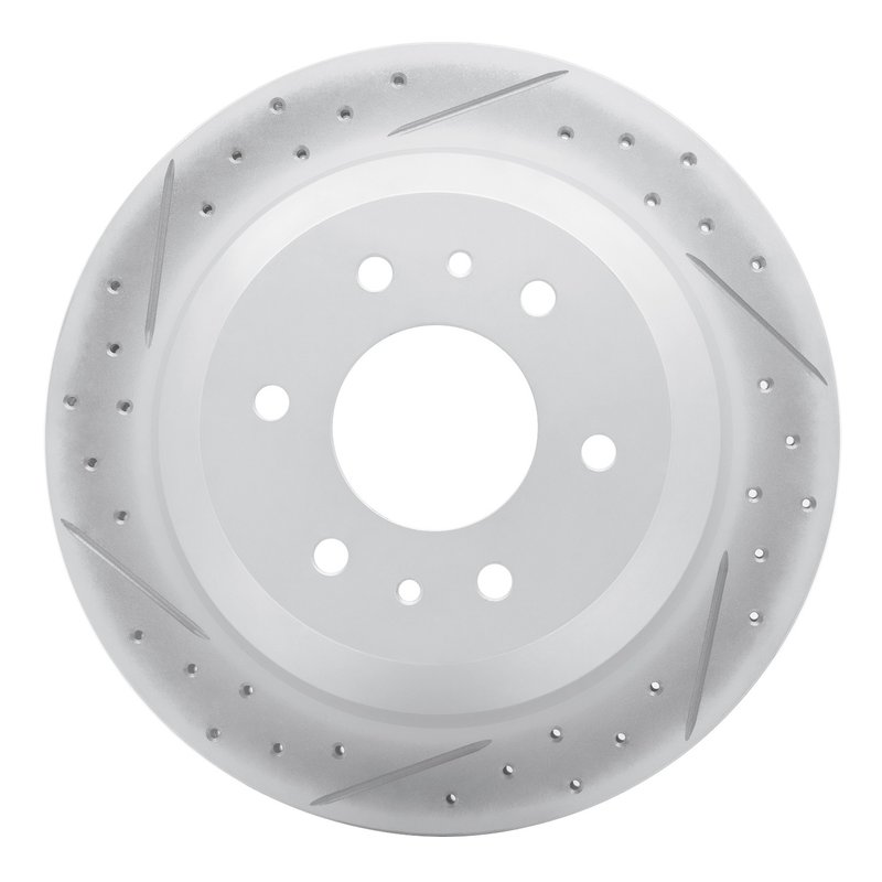 Dynamite Friction 830-48045L Disc Brake Rotor - Rear Left