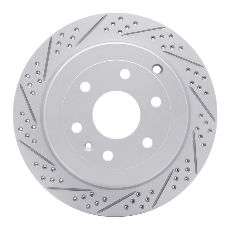 Dynamite Friction 830-48055L Disc Brake Rotor - Rear Left