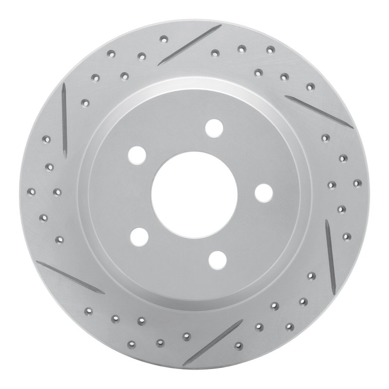 Dynamic Friction 830-54037L Disc Brake Rotor - Rear Left