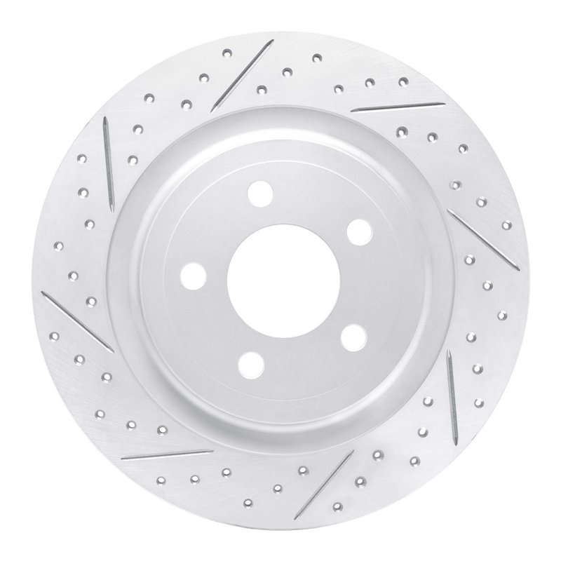 Dynamite Friction 830-54280L Disc Brake Rotor - Rear Left