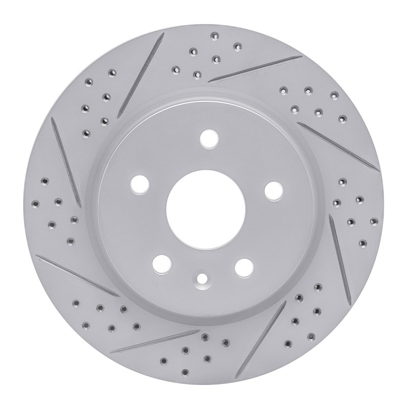 Dynamite Friction 830-65024L Disc Brake Rotor - Rear Left