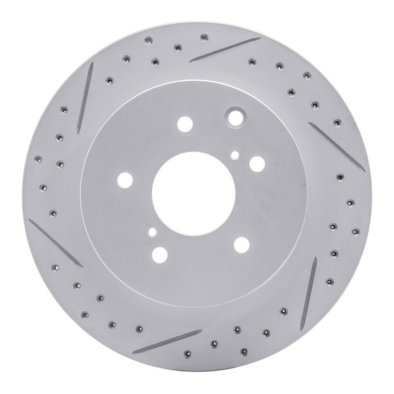Dynamic Friction 830-67034L Disc Brake Rotor - Rear Left