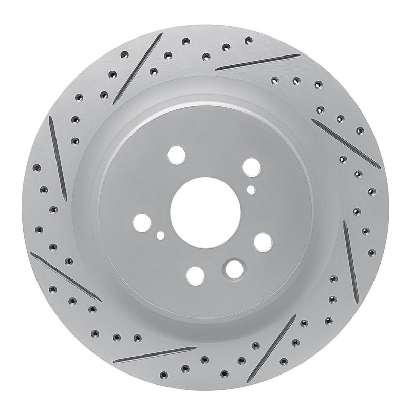 Dynamite Friction 830-75065L Disc Brake Rotor - Rear Left