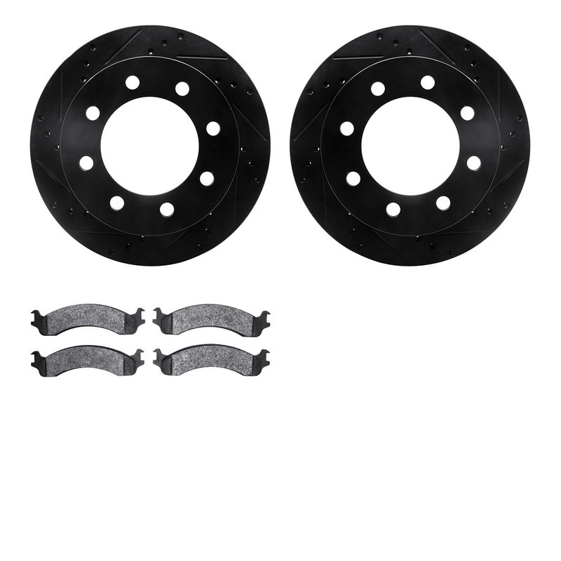 Dynamite Friction 8402-40006 Disc Brake Kit - Front