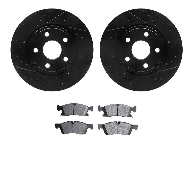 Dynamite Friction 8402-42006 Disc Brake Kit - Front