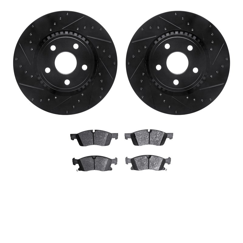 Dynamite Friction 8402-42008 Disc Brake Kit - Front