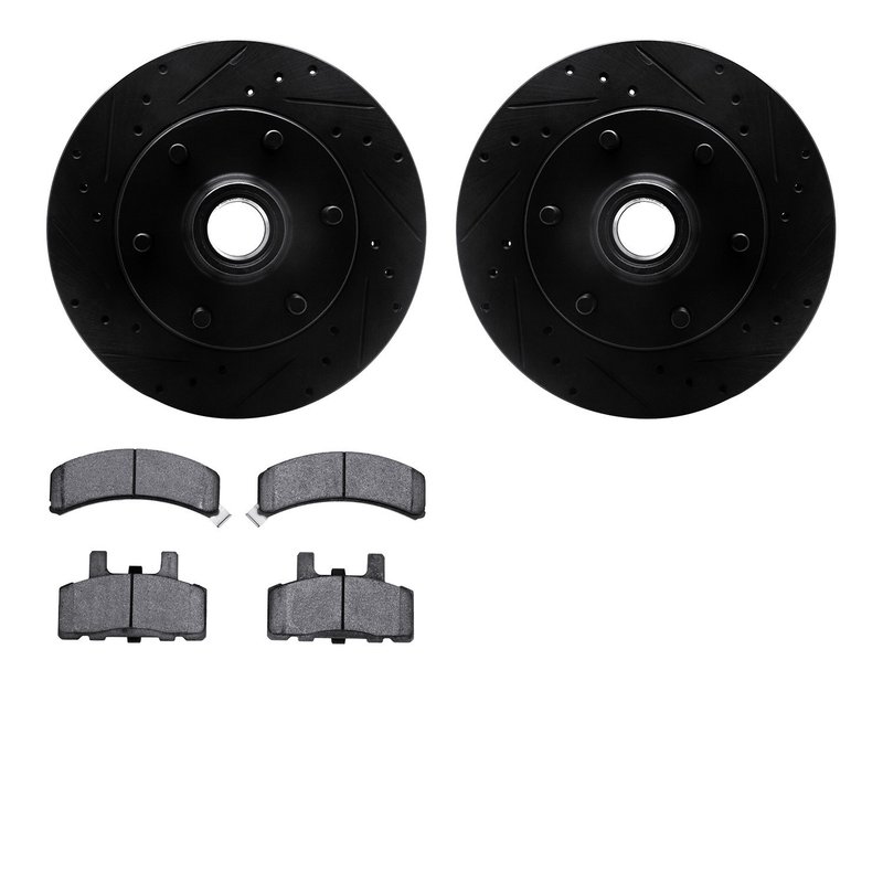 Dynamic Friction 8402-48006 Disc Brake Kit - Front
