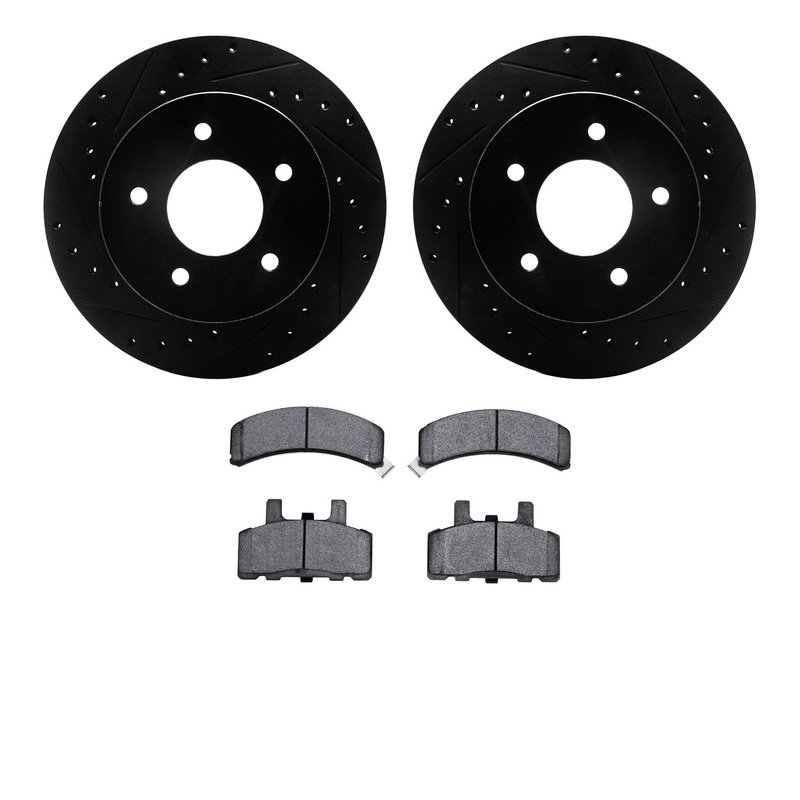 Dynamic Friction 8402-48011 Disc Brake Kit - Front