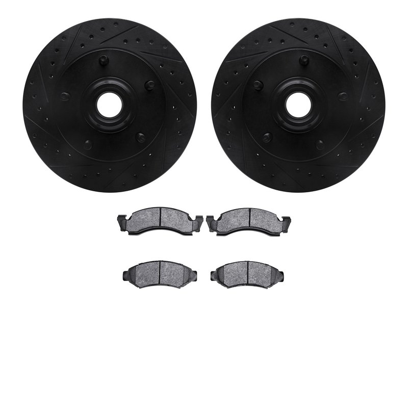 Dynamite Friction 8402-54006 Disc Brake Kit - Front