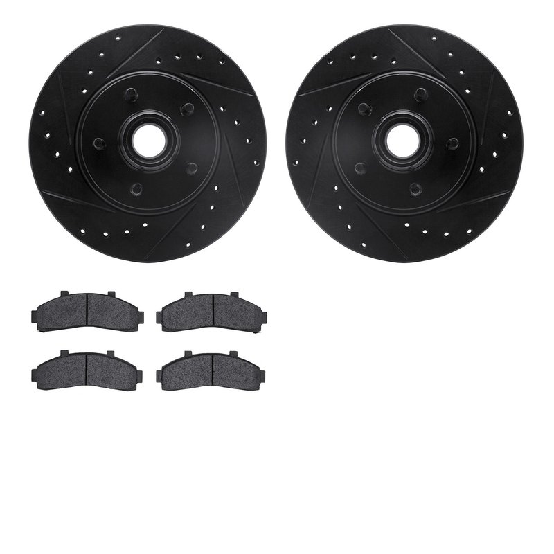 Dynamite Friction 8402-54029 Disc Brake Kit - Front