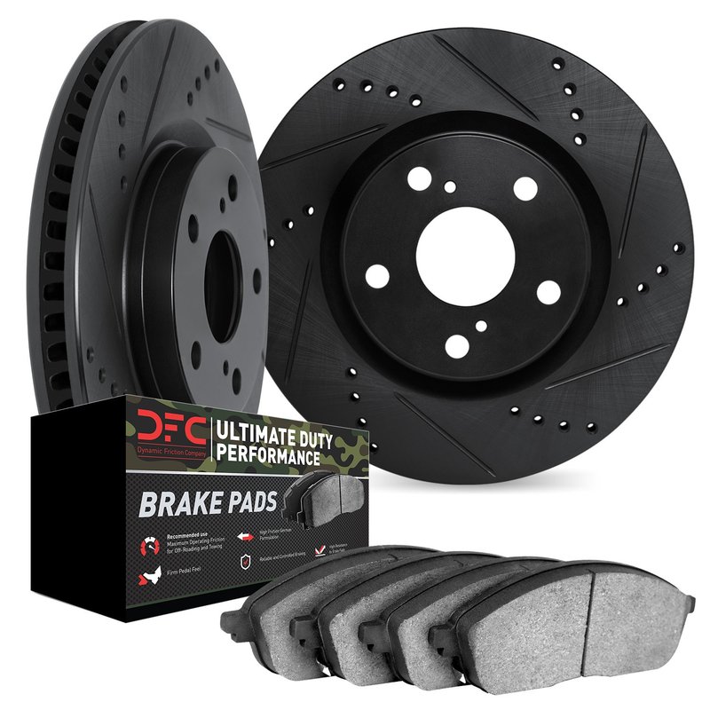 Dynamite Friction 8402-54057 Disc Brake Kit - Front