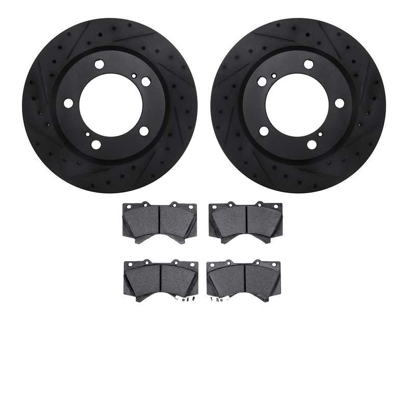 Dynamite Friction 8402-76022 Disc Brake Kit - Front