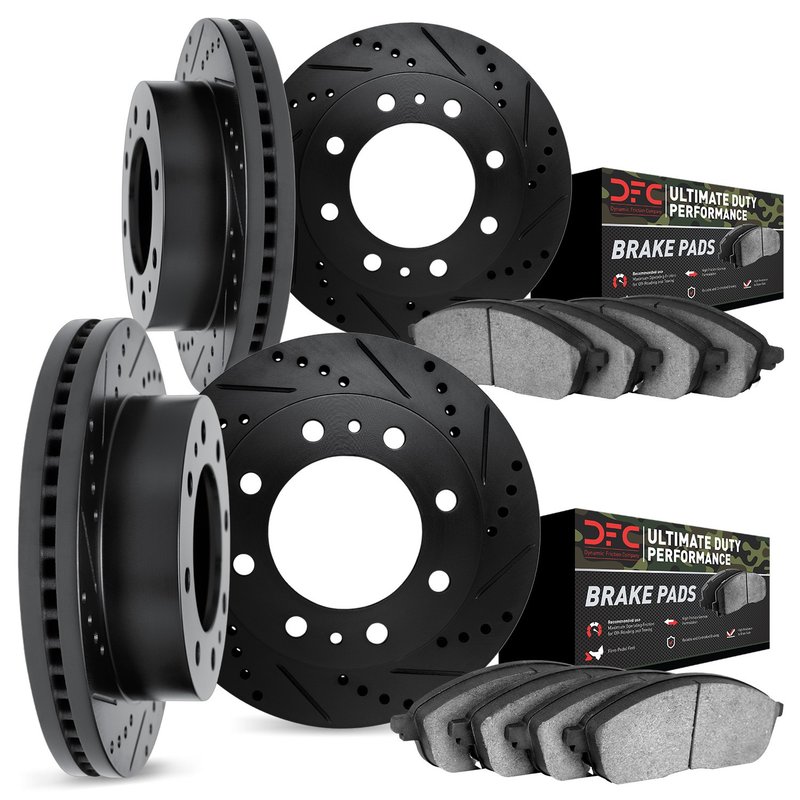 Dynamite Friction 8404-54039 Disc Brake Kit - Front and Rear