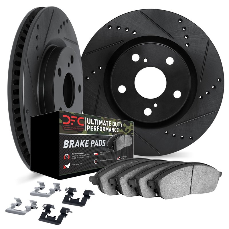Dynamite Friction 8412-40002 Disc Brake Kit - Front