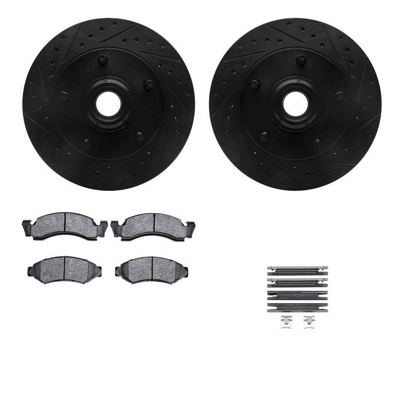 Dynamite Friction 8412-54006 Disc Brake Kit - Front