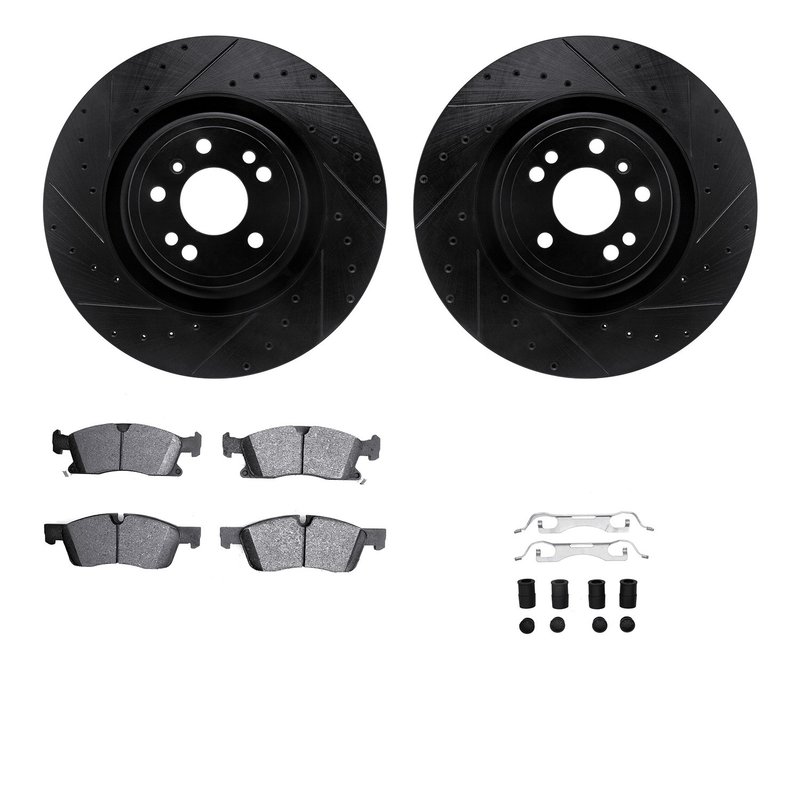 Dynamite Friction 8412-63003 Disc Brake Kit - Front