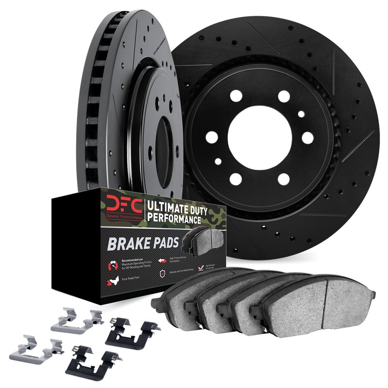 Dynamite Friction 8412-76012 Disc Brake Kit - Front