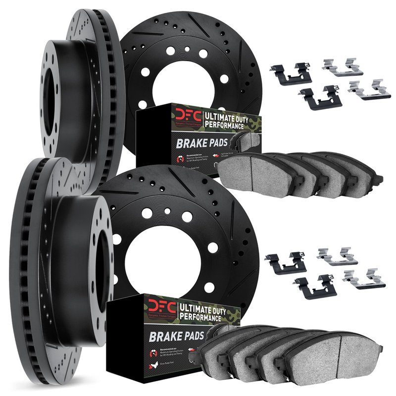 Dynamite Friction 8414-54039 Disc Brake Kit - Front and Rear