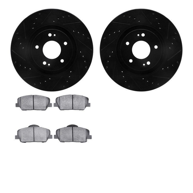 Dynamite Friction 8502-03003 Disc Brake Kit - Front