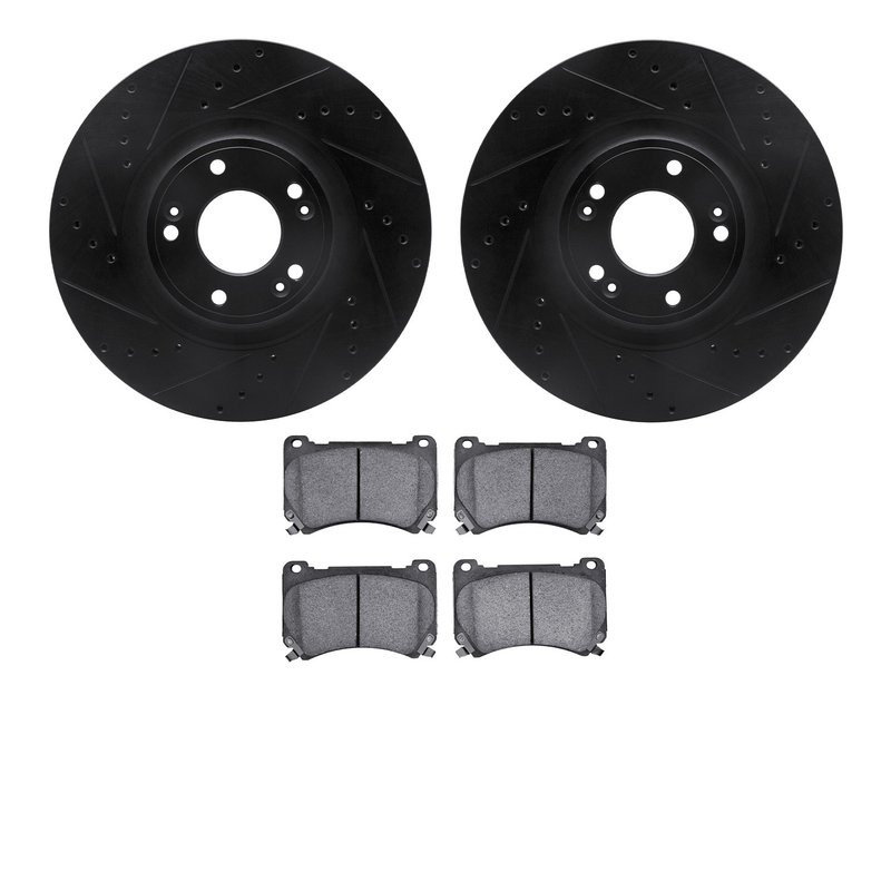 Dynamic Friction 8502-03047 Disc Brake Kit - Front