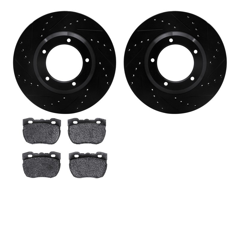 Dynamite Friction 8502-11042 Disc Brake Kit - Front