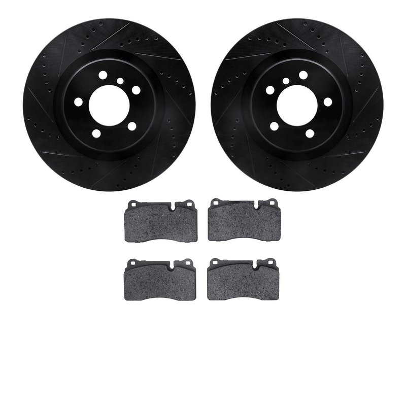 Dynamite Friction 8502-11103 Disc Brake Kit - Front