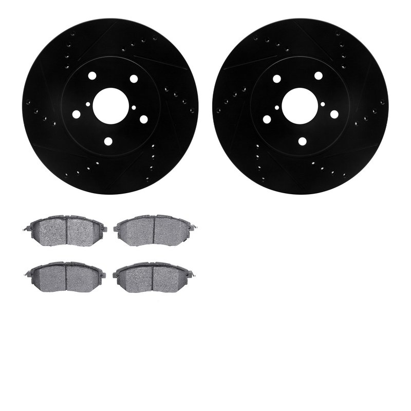 Dynamite Friction 8502-13028 Disc Brake Kit - Front