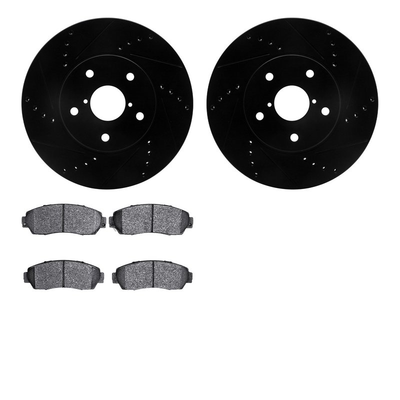 Dynamite Friction 8502-13030 Disc Brake Kit - Front
